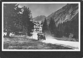 #Hotel Handeckfall , Oldtimer , Grimsel , gel. 1927