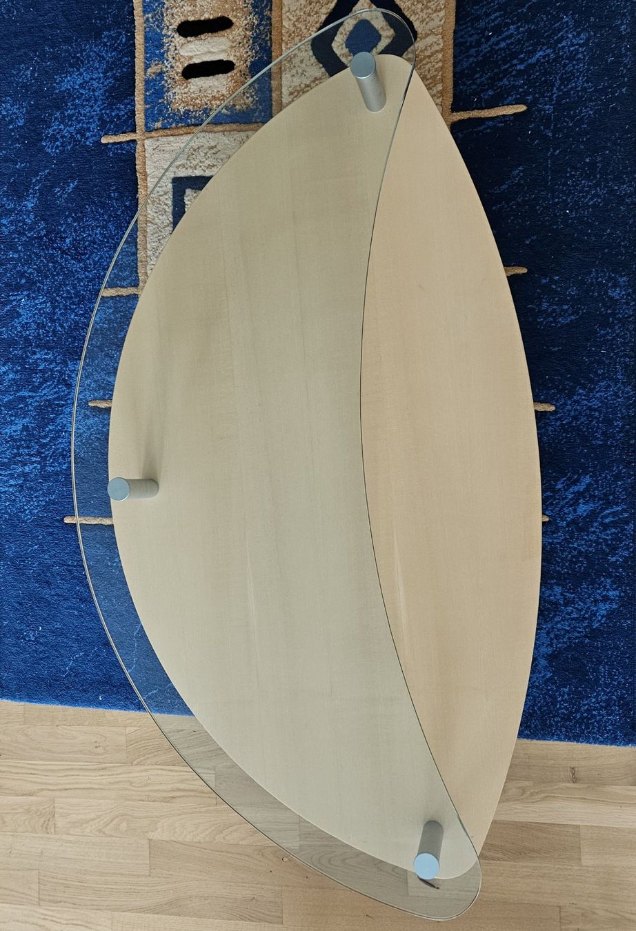 Tavoli: Salontisch Ahorn massiv / Glas – Usato da Oeschgen venduto da Runningfree666 2