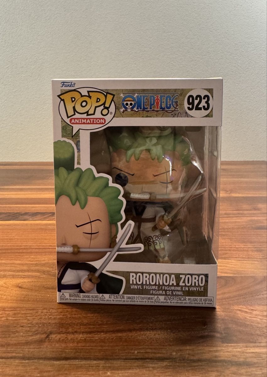 Funko Figuren: Funko Pop! Zoro #923 One Piece – Neu und originalverpackt aus Meggen von damu14
