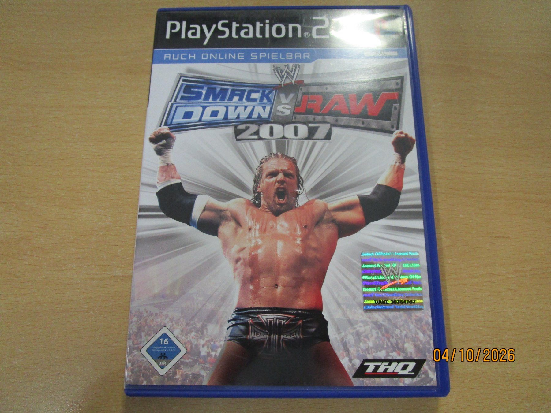 Sony Giochi: WWE Smackdown vs RAW 2007  Sony Playstation 2 PS2 – Usato da Goldau venduto da agestuffer