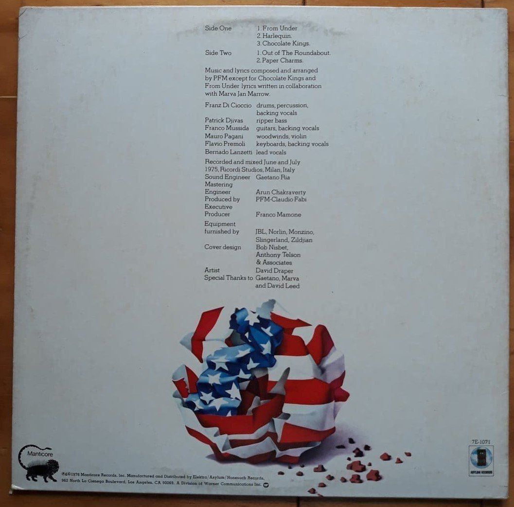 Dischi in vinile: P.F.M. Premiata Forneria Marconi VINYL – Usato da Le Locle venduto da PereiraHugo 1