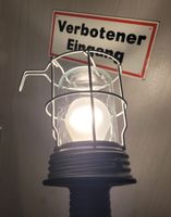 Top Vintage Werkstattlampe