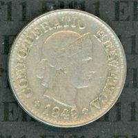 CHF___0.05 1949 vz 5 Rappen