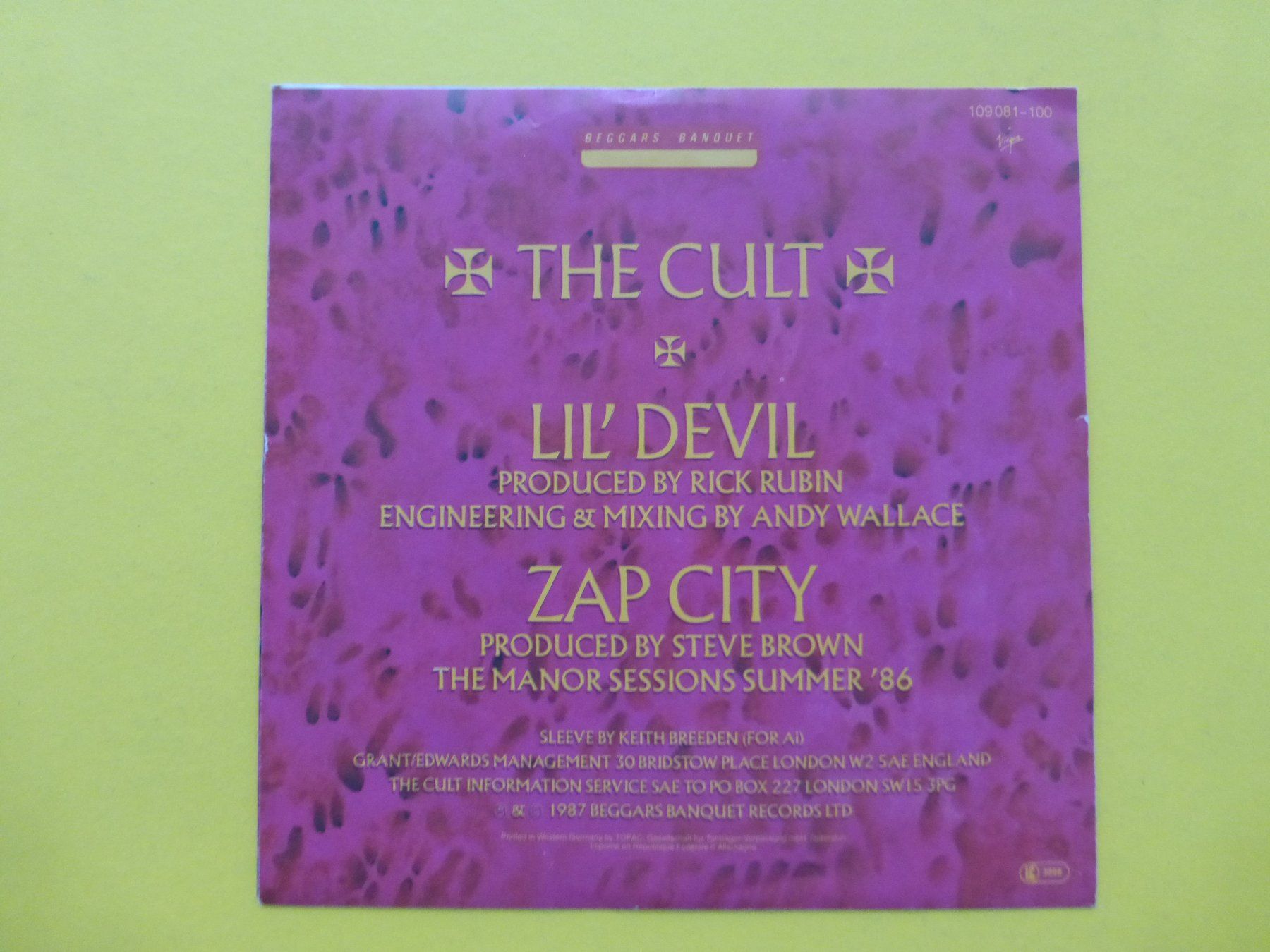 Dischi in vinile: The Cult – Lil' Devil – Usato da Zürich venduto da Swiss57 1