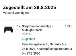 SONY PlayStation DualSense Edge® Controller Midnight Black