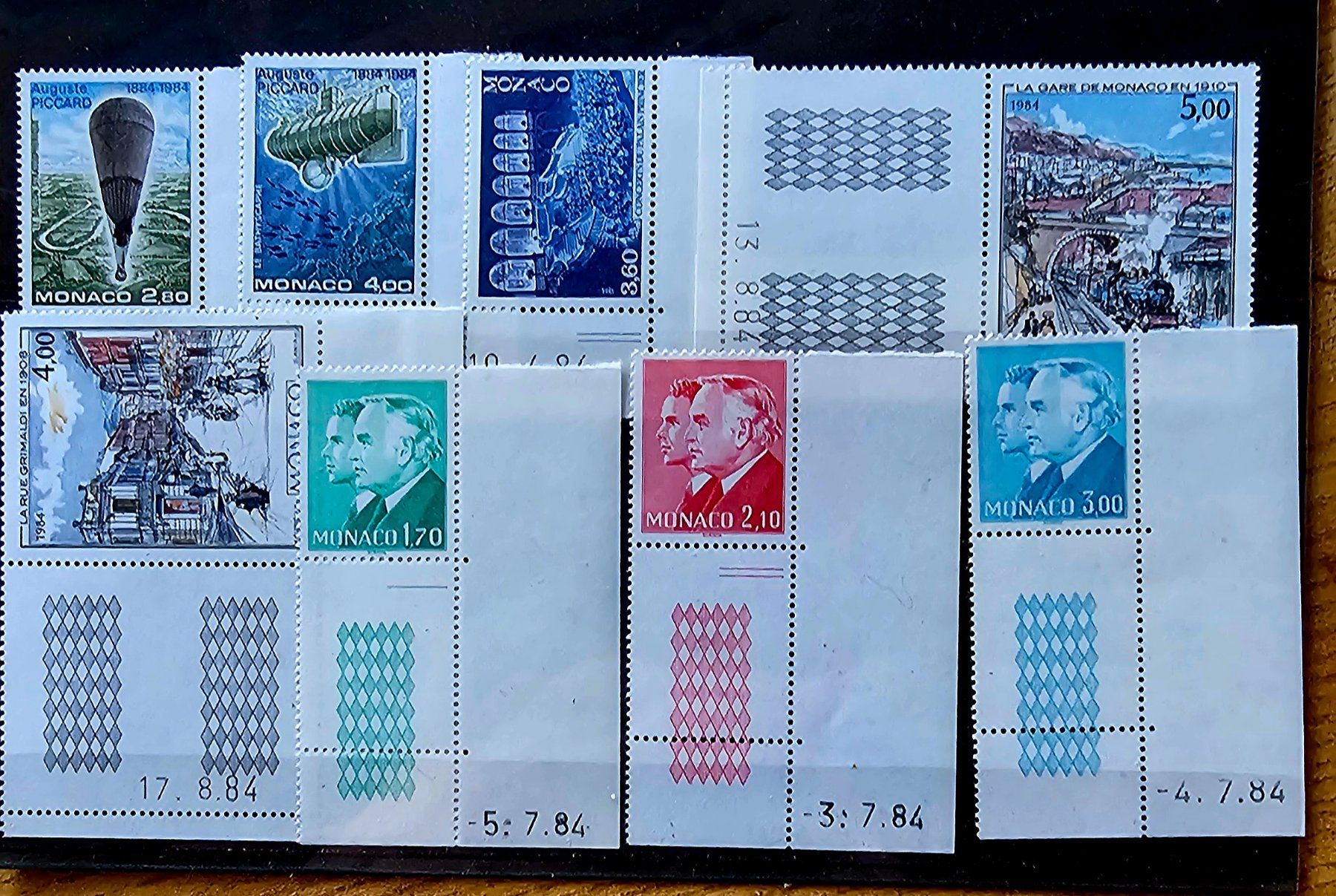 Alle Briefmarken: MONACO coins datés ** 1984 – Neu (gemäss Beschreibung) aus Les Valettes von Nuba1