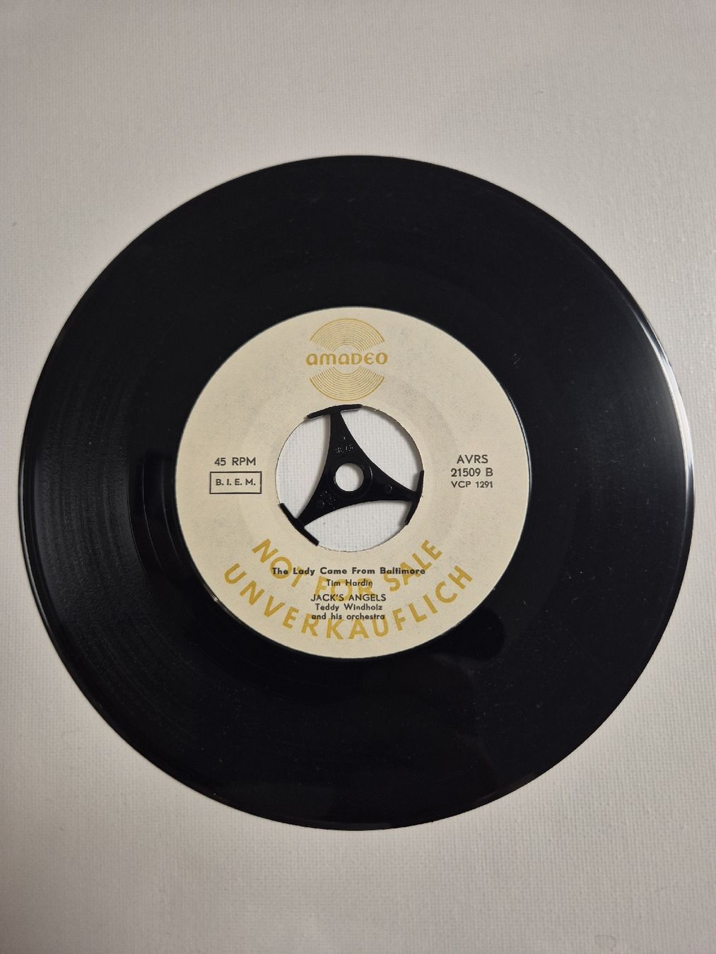Vinyles: Jack's Angels - The Lady Came From Baltimore.. - Single 7 – Neuf (Voir description) à Uster par newwave0 3
