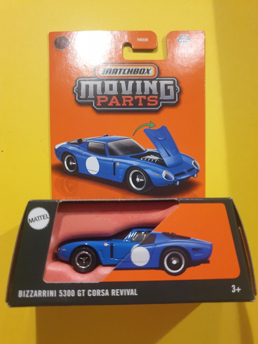 Matchbox Modellautos: Matchbox BIZZARRINI 5300 GT CORSA REVIVAL – Neu und originalverpackt aus Oftringen von Rotor 1