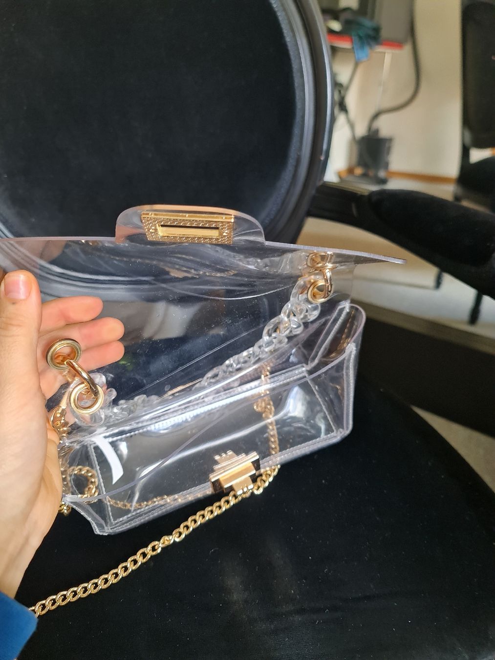 Borse da donna: Transparent Chain Bag - Summer Ready and Super Chic! – Usato da Zürich venduto da joa_26k8 2