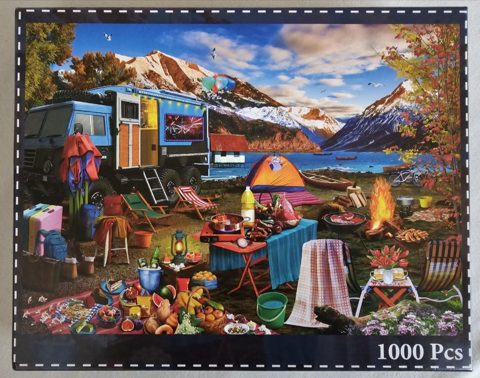 Puzzle: Puzzle "Wilderness Trip" 1000 Teile – Usato da Bütschwil venduto da Taranabo