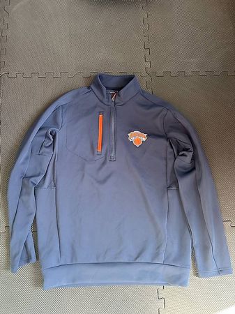 Pull NBA New York Knicks Antigua 1/4 zip  Taille L