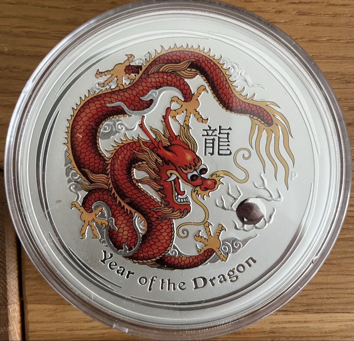 Alle Münzen: 10 Oz Australien Lunar Drache 2012 Coloriert – Neu (gemäss Beschreibung) aus Safenwil von reppto63