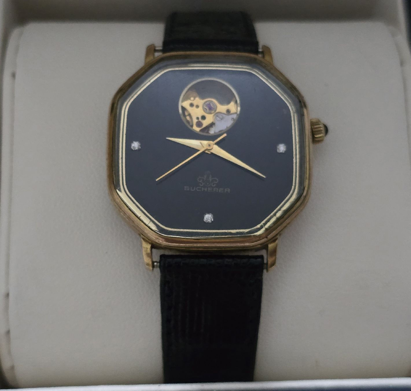 Bucherer Orologi: Montre Bucherer Mécanique squelette – Usato da Les Acacias venduto da watinjo 7