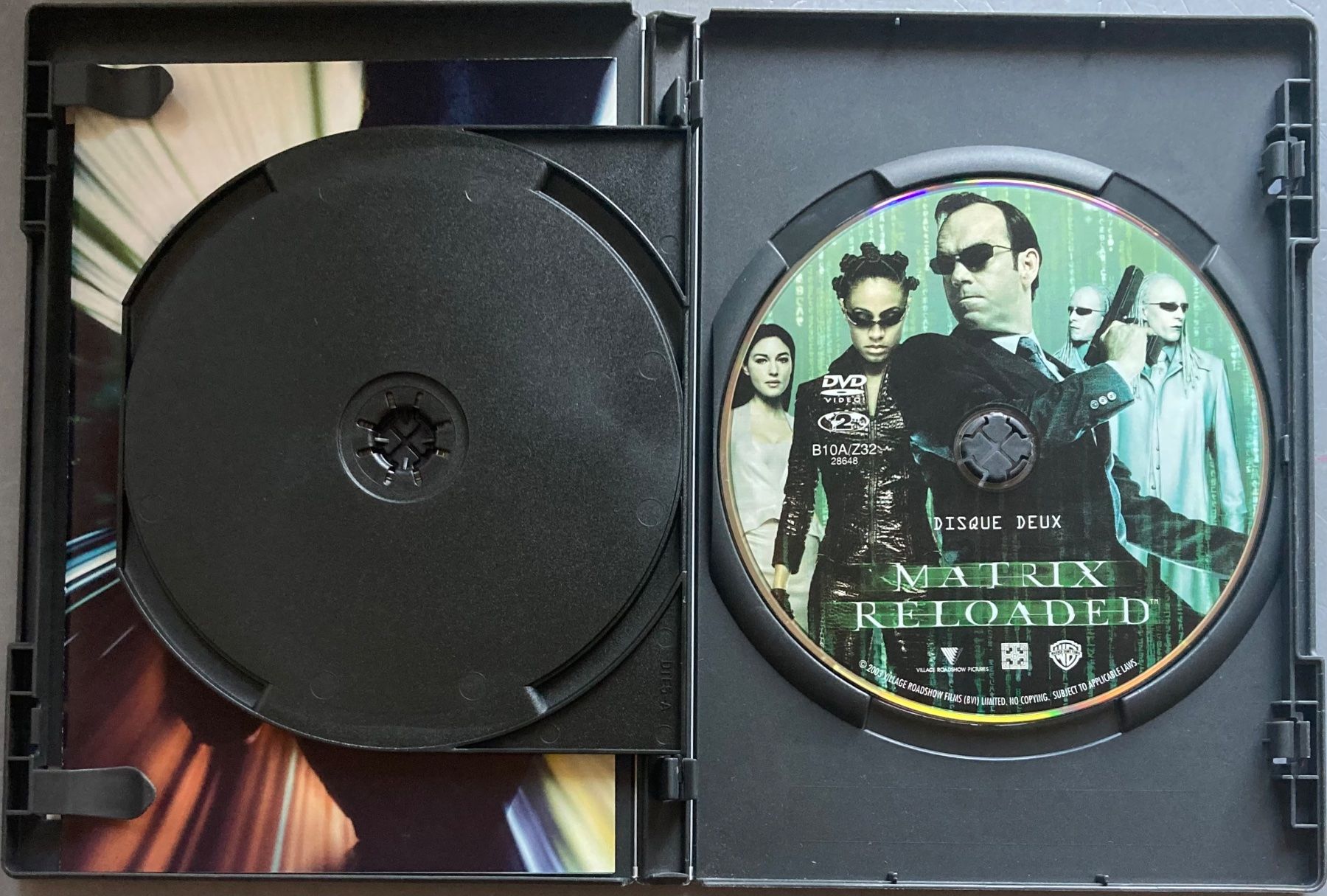 Tutti i DVDs: MATRIX RELOADED - EDITION DOUBLE DVD – Usato da Poliez-Pittet venduto da Newtown-Records 3