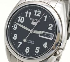 Seiko 5 7S26-01V0 Automatic – Black Dial – 21 Jewels