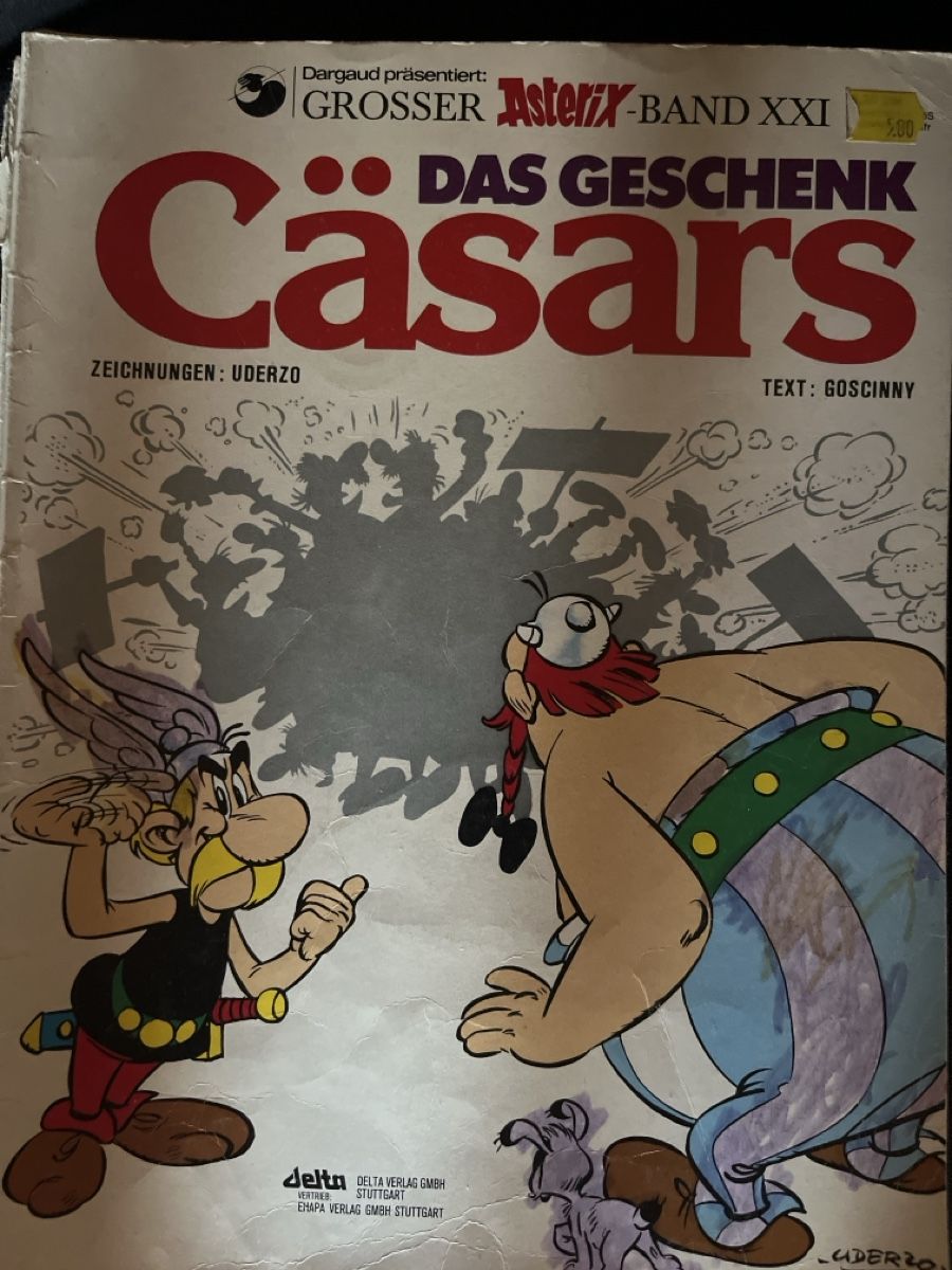 Comics: Asterix Band XXI Das Geschenk Cäsars Comic Album – Gebraucht aus Giswil von Nistsigi