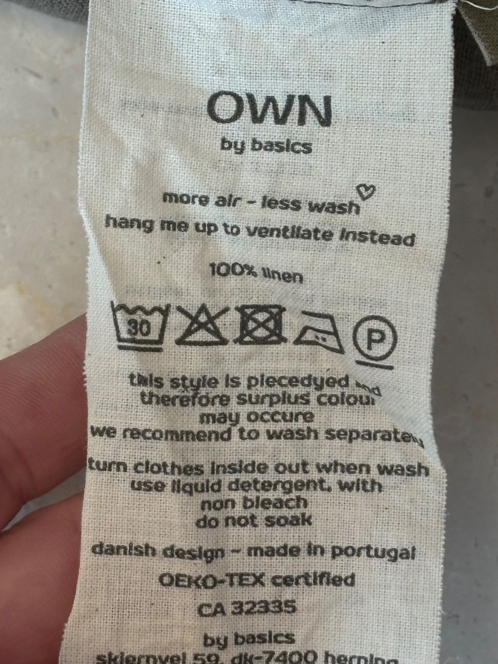 Camicette: Own by Basics Bluse 100% Leinen – Usato da St. Margrethen SG venduto da dijanaO 6