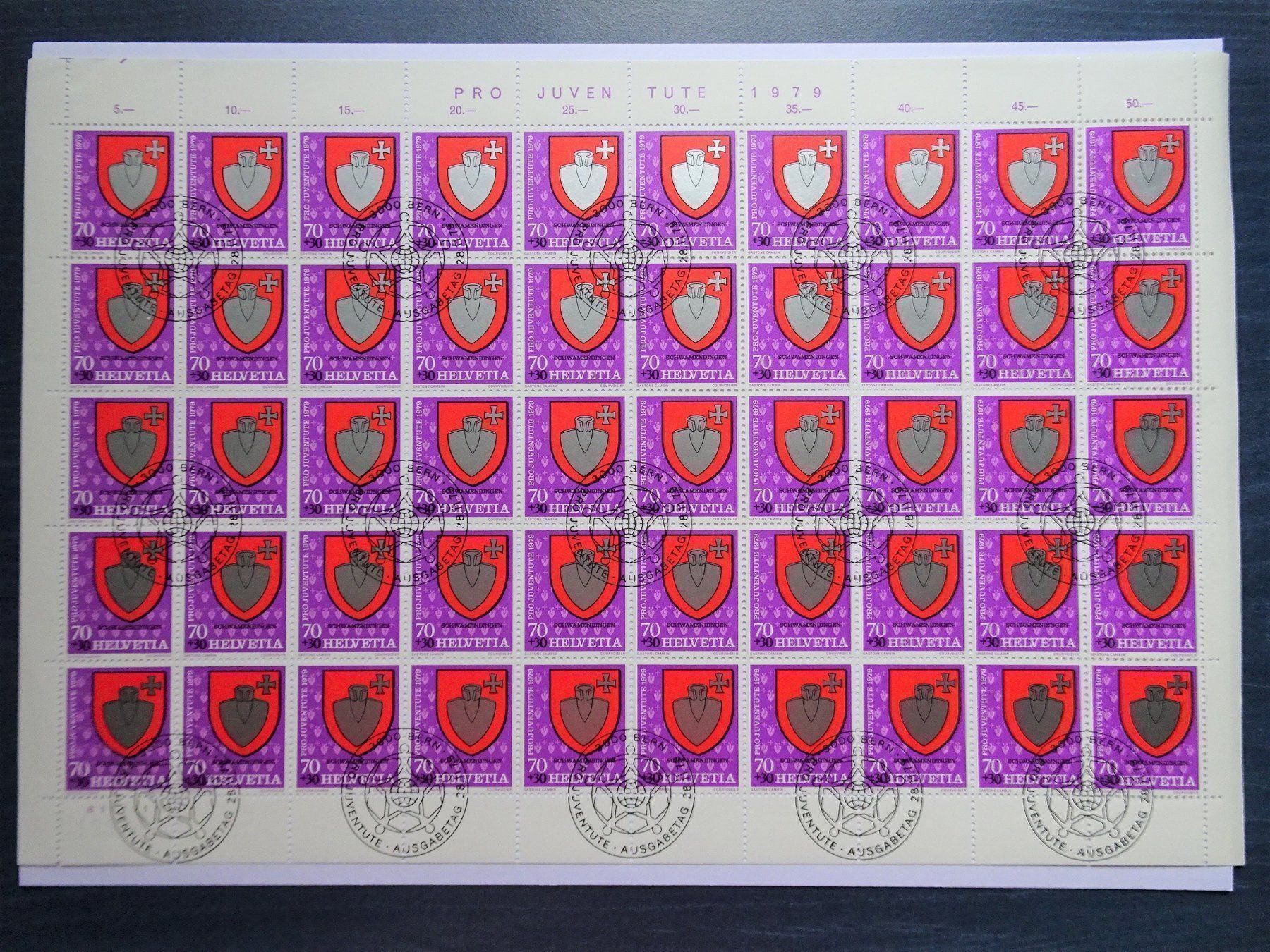 Tous les timbres: PJ 1979 – Neuf (Voir description) à Aadorf par Chnorli-Furz