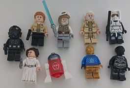 Lego Star Wars Figuren Konvolut guter Zustand