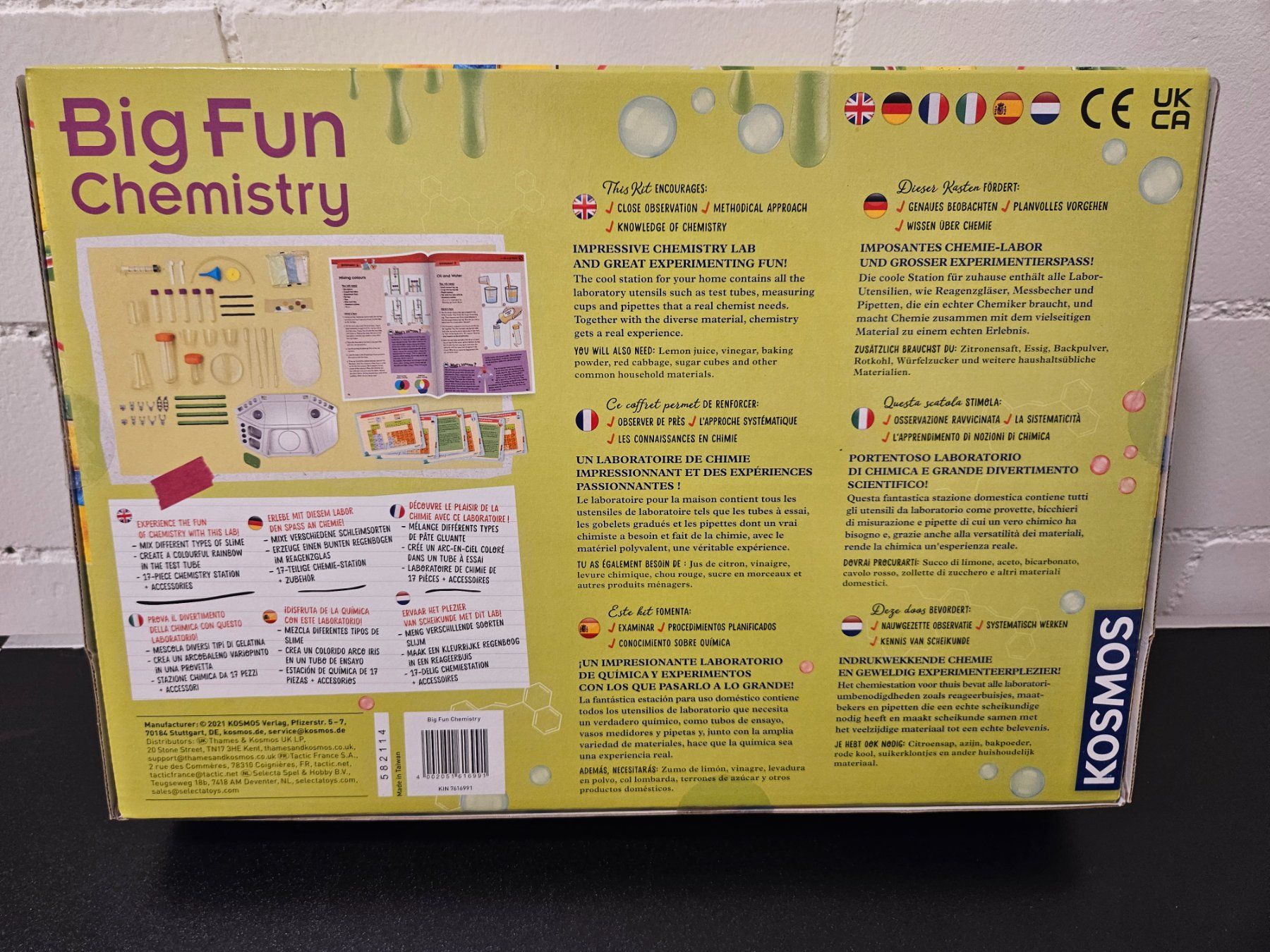 Kit bricolage: Neu - Kosmos - Big Fun Chemistry – Nuovo e nell'imballaggio originale da Dagmersellen venduto da Jarsetz_Restposten 1