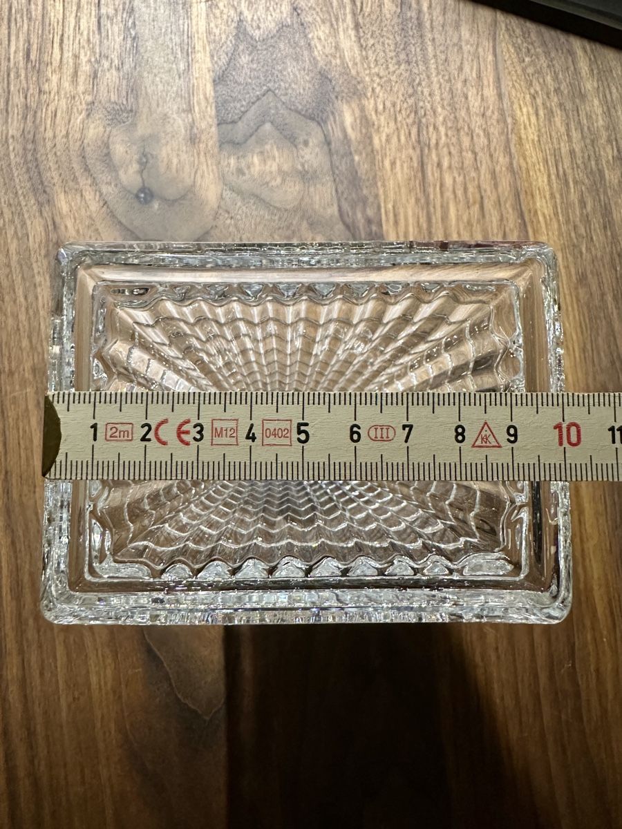 Vasi & Recipienti: Designvase aus massivem Kristallglas, NEU – Nuovo e nell'imballaggio originale da Bern venduto da Rausch29 6