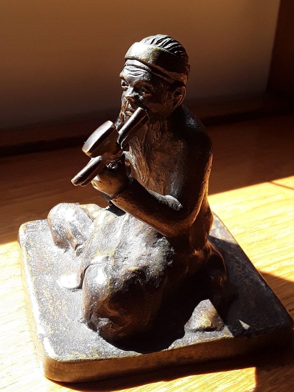 Sculture & Statue: Bronze Mandolinespieler China ca1900 – Usato da Zürich venduto da sanwit 5