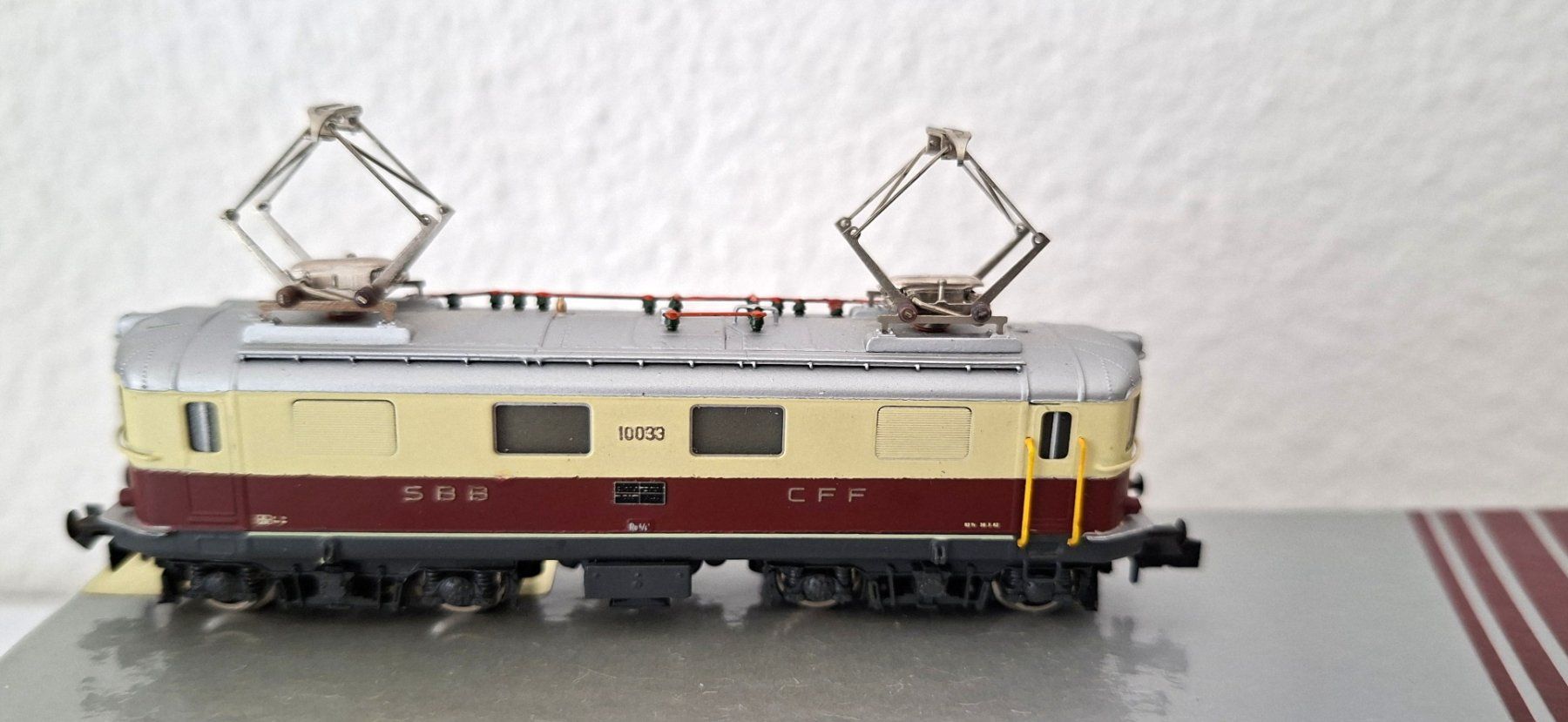 Lemaco Modellini di ferrovie: Lemaco Re 4/4 I TEE Messing Handarbeit DIGITALISIERT – Usato da Biberist venduto da Ntrains