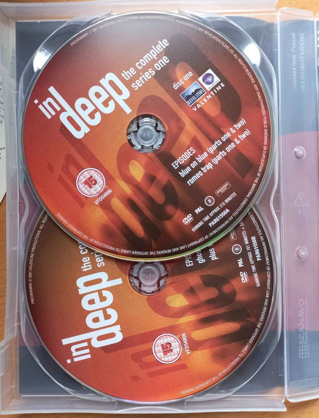 Tutti i DVDs: 6 DVD E - in deep – Usato da Niederuzwil venduto da lubimaja 4