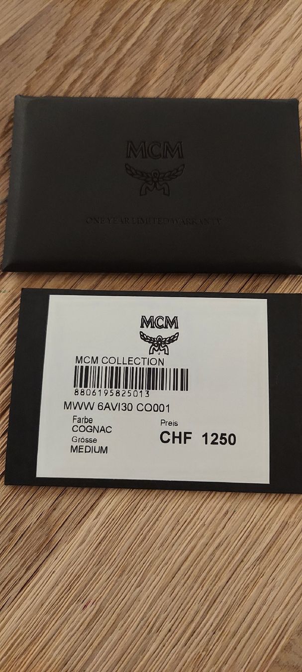 Mcm Borse da donna: MCM Handtasche Medium Cognac Braun Neu! – Nuovo e nell'imballaggio originale da Reinach BL venduto da ylangylang 1