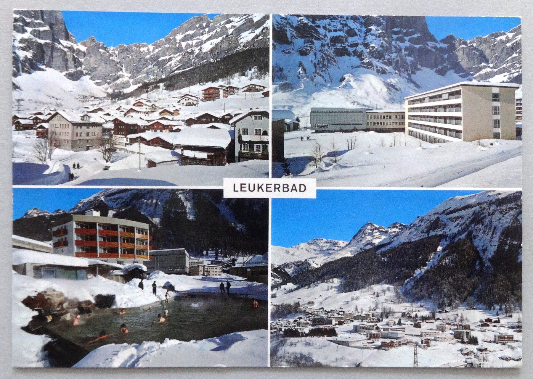 Cartoline postali: Leukerbad 140 m, Loèche les Bains – Difettoso da Fétigny venduto da Billy2miny