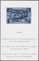 1945, W21 (Spendenblock, Nr.15) postfrisch **, Kat: 200.-