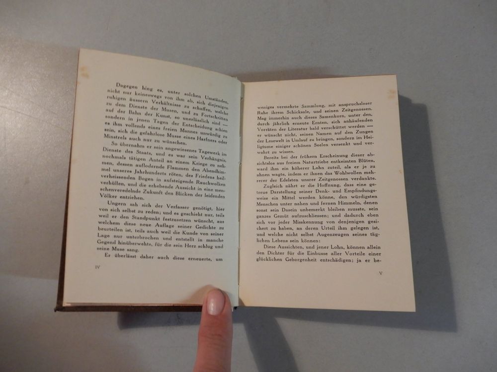 Livres: Gedichte von J. G. Salis - Vintage Buch für Sammler! 1924 – D'occasion à Erstfeld par Mario_boe0 3