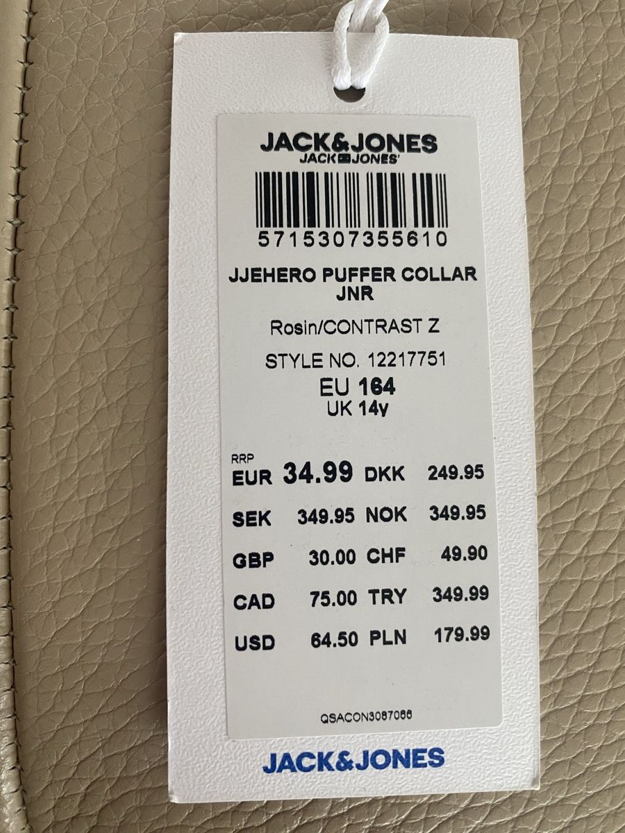 Jack & Jones Giacche & Cappotti: Jack & Jones Steppjacke grün Gr. 164 / 14y – Nuovo (secondo la descrizione) da Meggen venduto da 6003Luzern 4