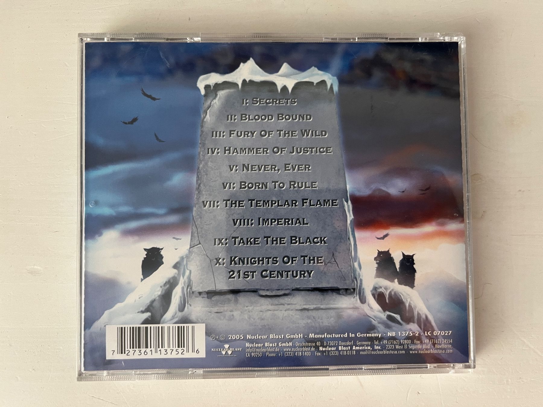 CD: HammerFall | CD 💿 – Usato da Sierre venduto da black.box 1