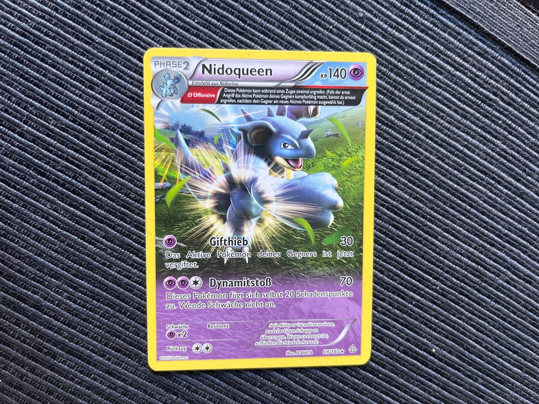 Pokémon Sammelbilder & Trading cards: Pokemon Nidoqueen non Holo XY Primal Clash NM – Gebraucht aus Wabern von Collectfun