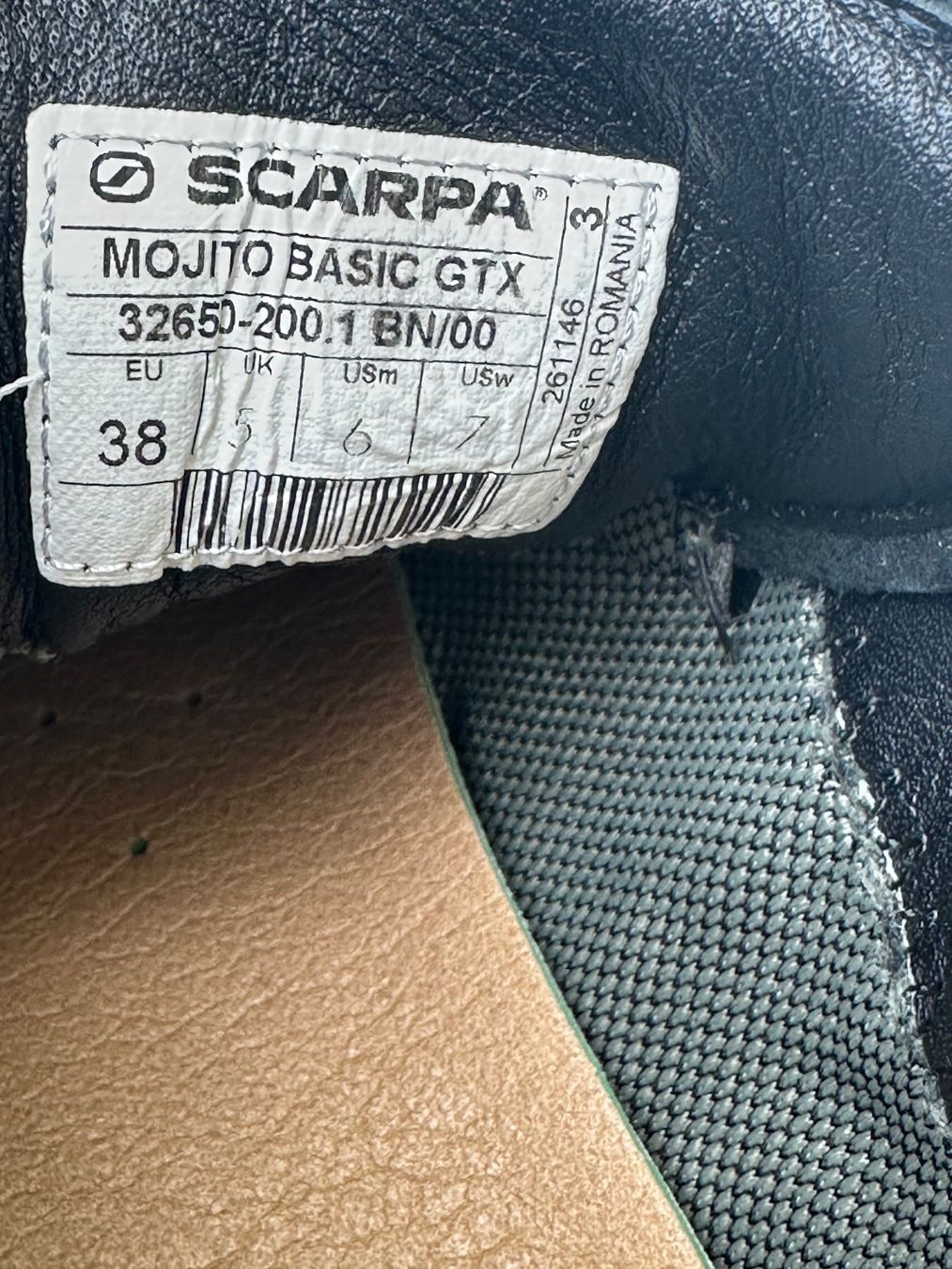 Scarpa Damenschuhe: Scarpa Mojito Basic GTX GORE-TEX  Leder schwarz Grösse 38 – Gebraucht aus Zeiningen von Yellowblue 2