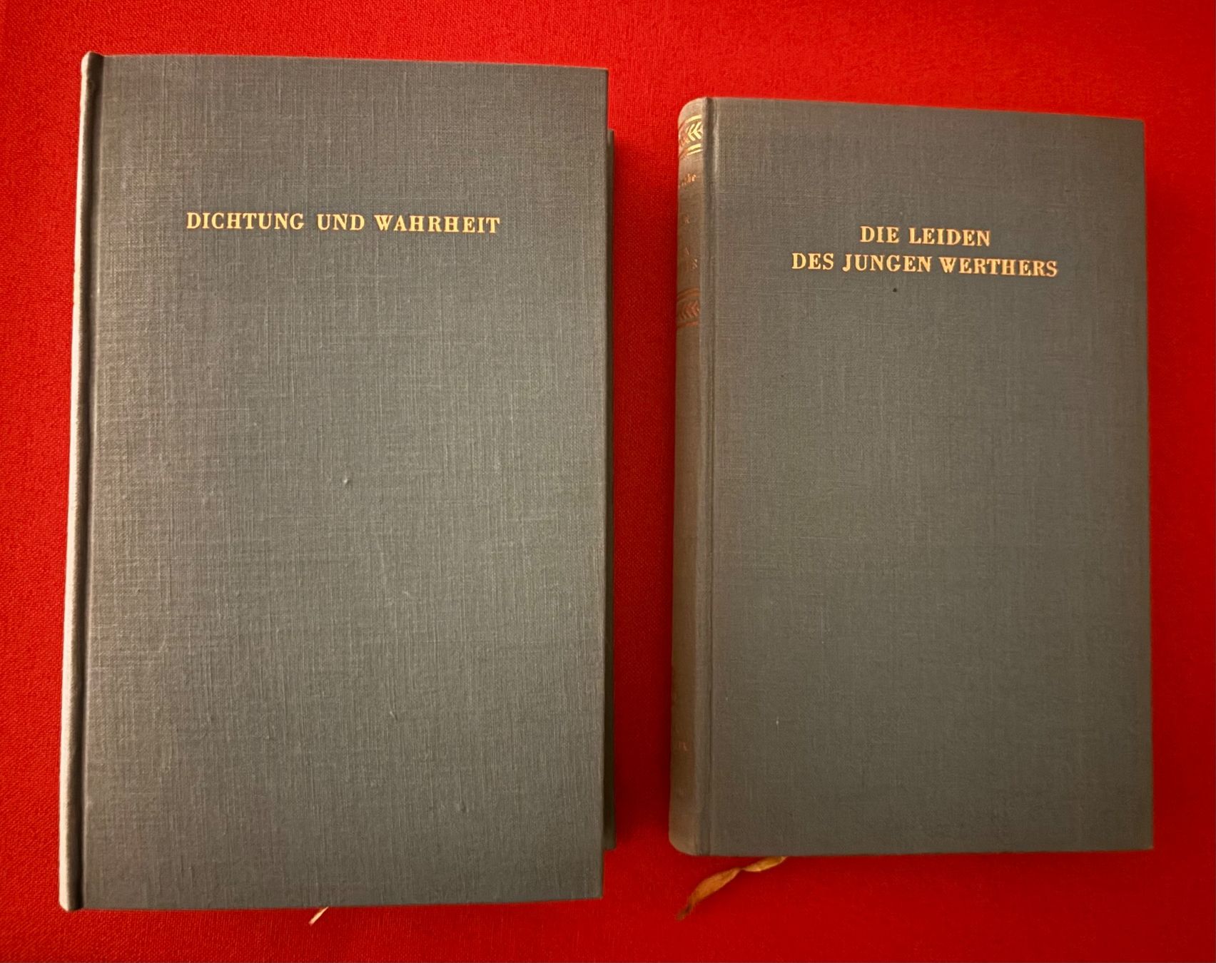 Bücher: 2 Bücher von GOETHE – Gebraucht aus Zürich von Tzhkely24