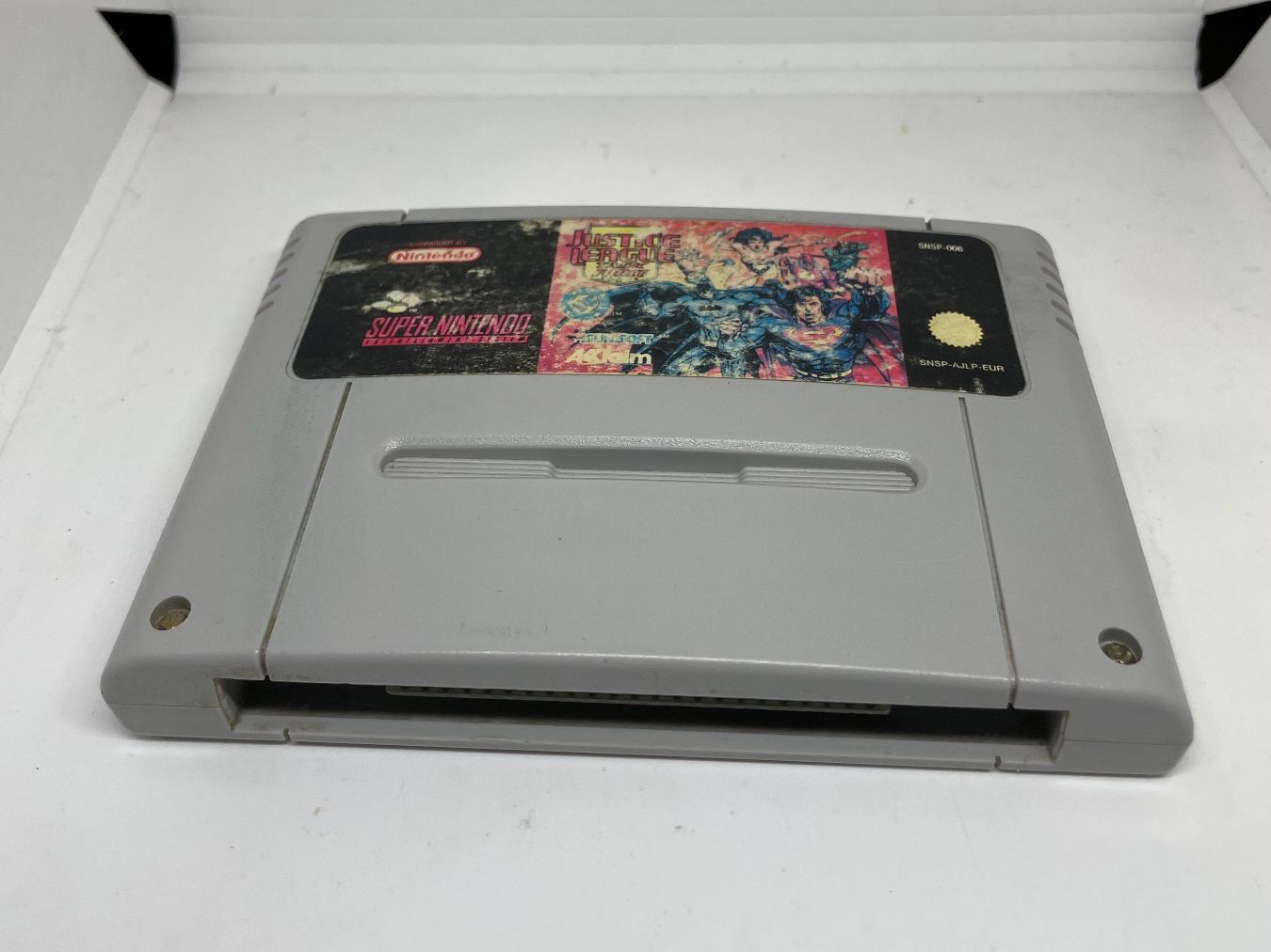 Nintendo Giochi: Justice League SNES Nintendo – Usato da Dietlikon venduto da NESFEVER 2