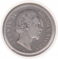 Bayern 2 Mark 1876 D Ludwig II