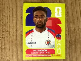 Panini FIFA World Cup 2026 Sticker Duke Lacroix HAI 7
