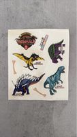 Magnifiques autocollants de dinosaures vintage rares!