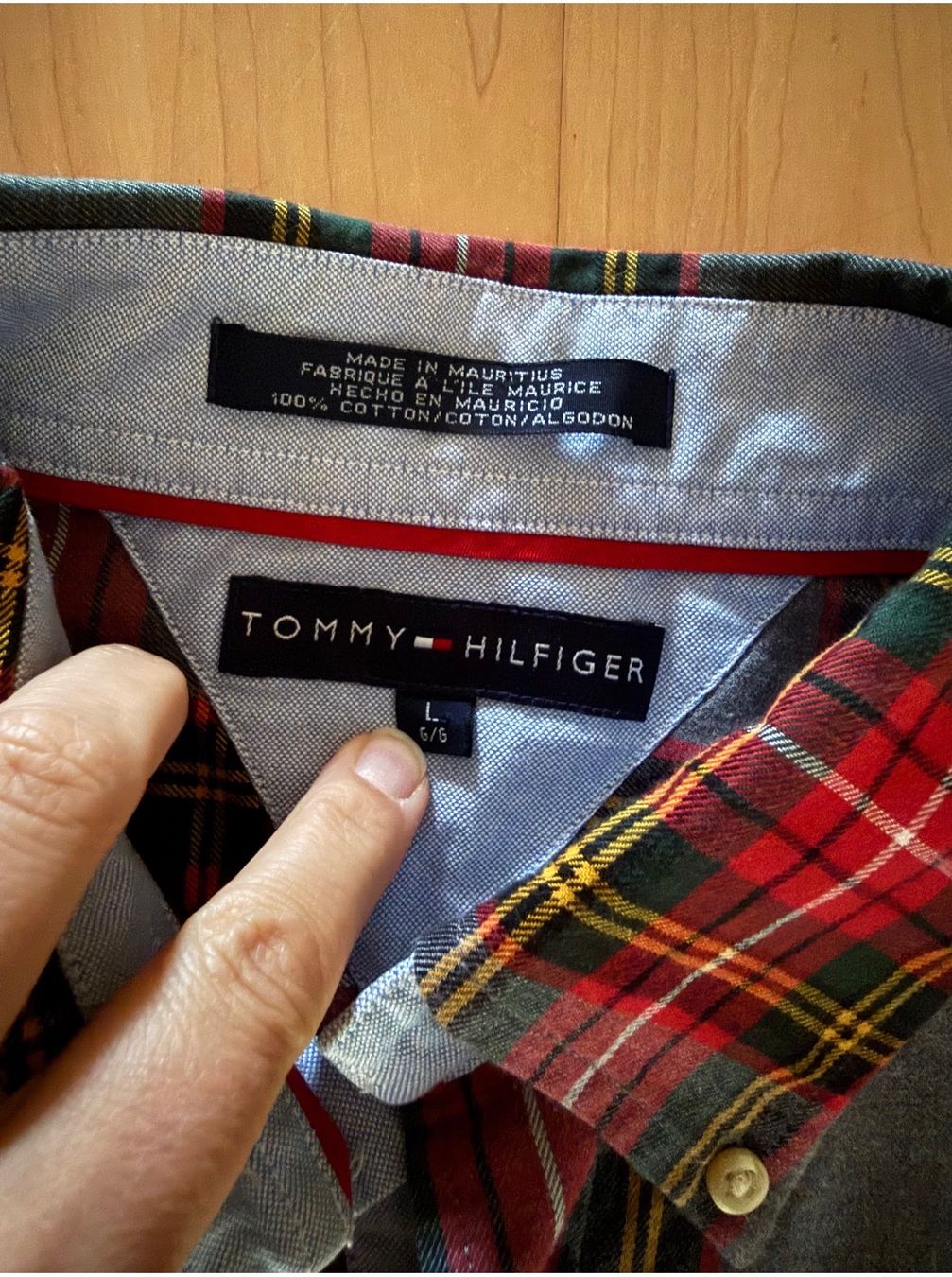 Tommy Hilfiger Hemden: TOMMY HILFIGER HEMD GR. L – Gebraucht aus Spiegel b. Bern von Rogger72 5