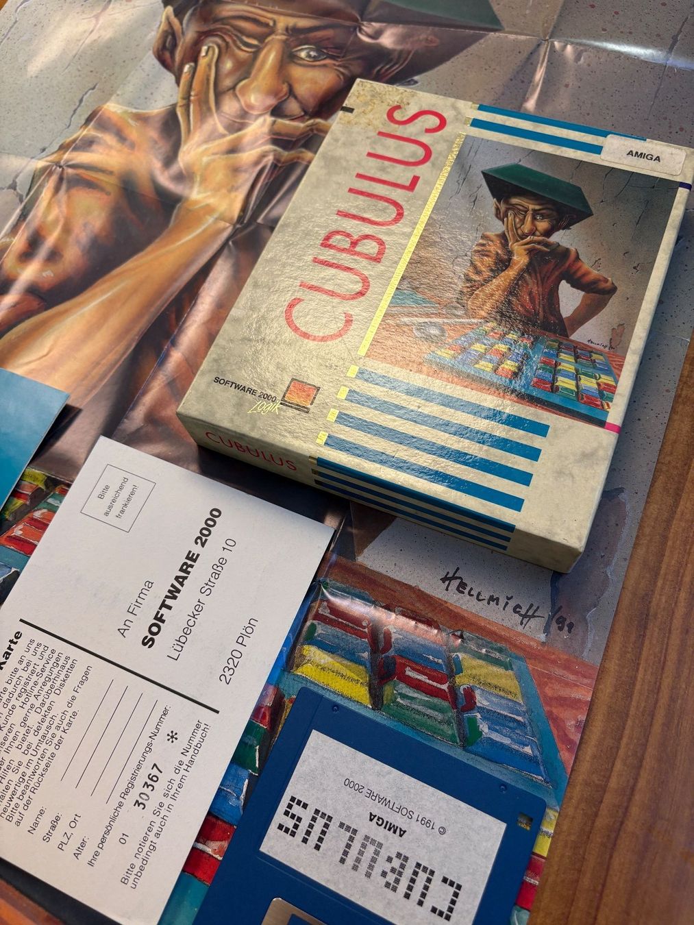 Giochi: Amiga Spiel: Cubulus – Usato da Niederhasli venduto da Manuf0 3