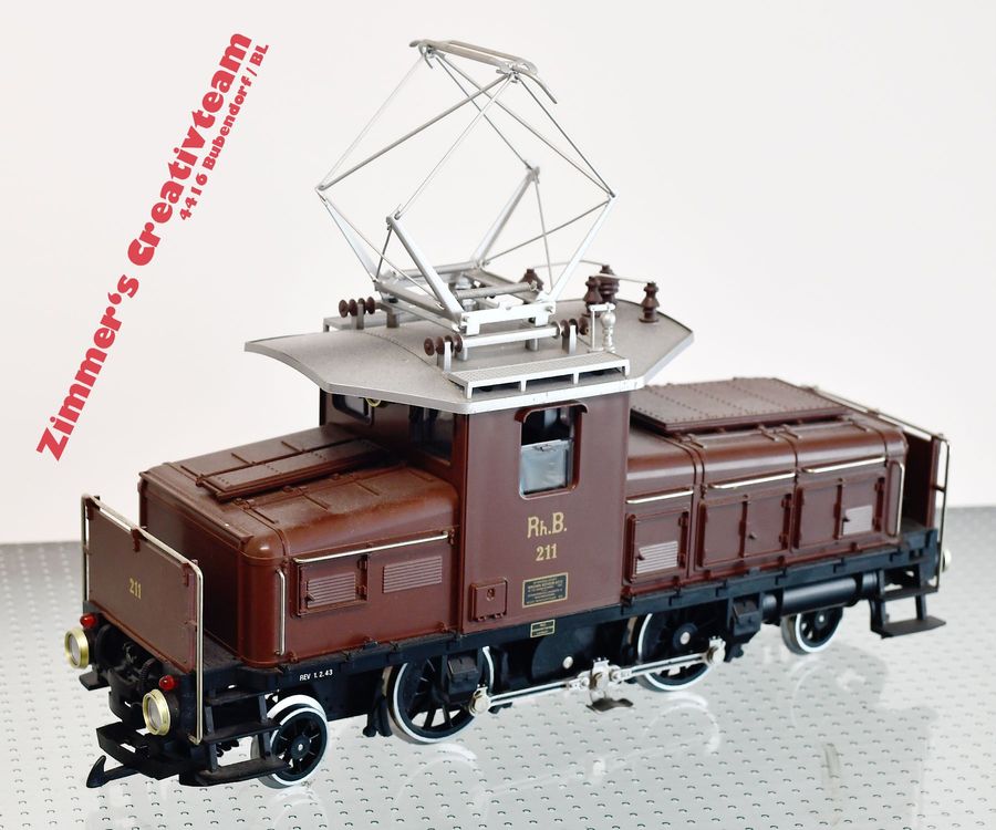 LGB RhB Rangierlok Gea 2/4, OVP, Sp. G, 24440, analog (Gebraucht) in ...