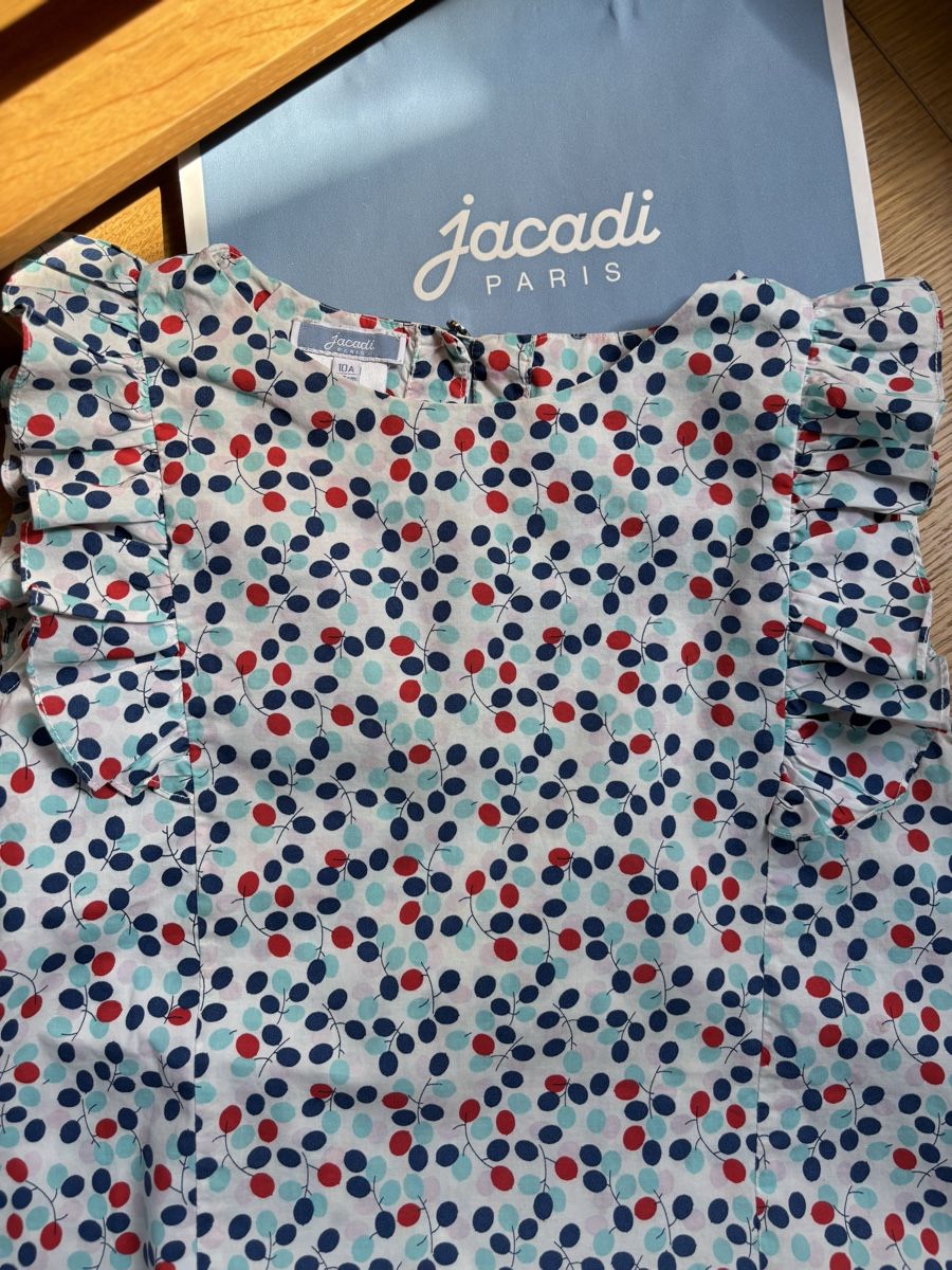 Jacadi Blusen, T-Shirts & Tops: Blouse Jacadi en Liberty 10 ans - 140cm – Neu (gemäss Beschreibung) aus Founex von ari_2gt7 3