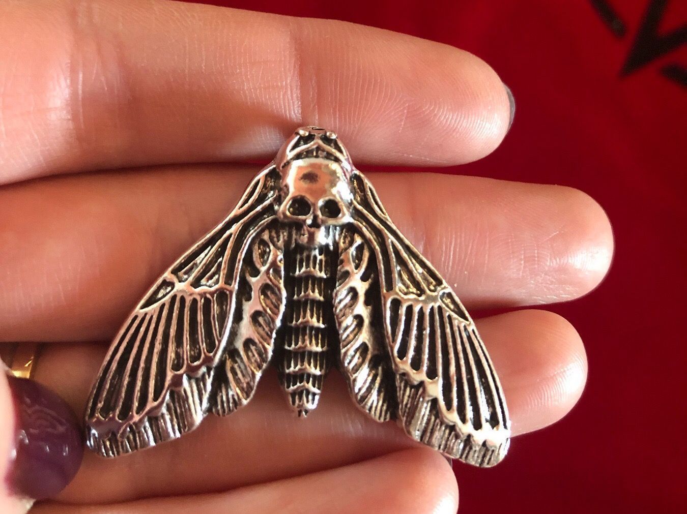 Anhänger: Amulett (Anhänger) Motte – Neu (gemäss Beschreibung) aus Gams von Mariawicca 5