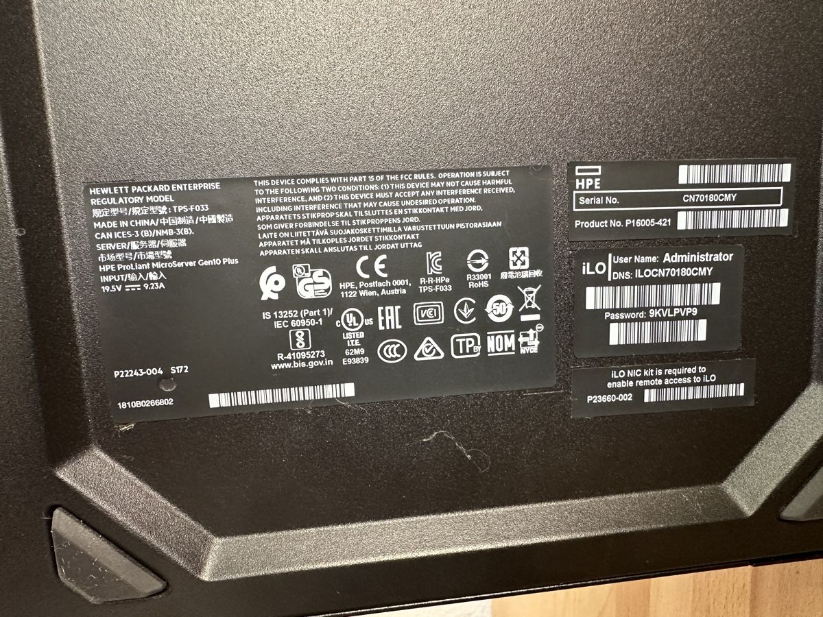 Hewlett Packard Server: HPE Proliant Microserver Gen10+ Xeon E-2176G 32Gb de RAM – Usato da Genève venduto da jf2_2xn5 1