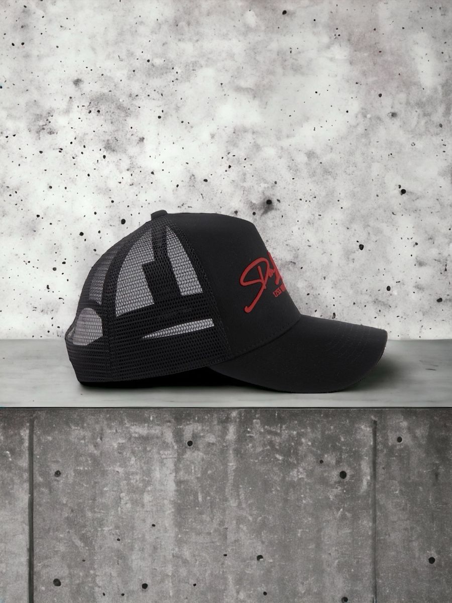 Copricapi, berretti & cappellini: Neue verpackug schwarz Trucker Cap – Nuovo e nell'imballaggio originale da Laax GR venduto da Pajulinka 1