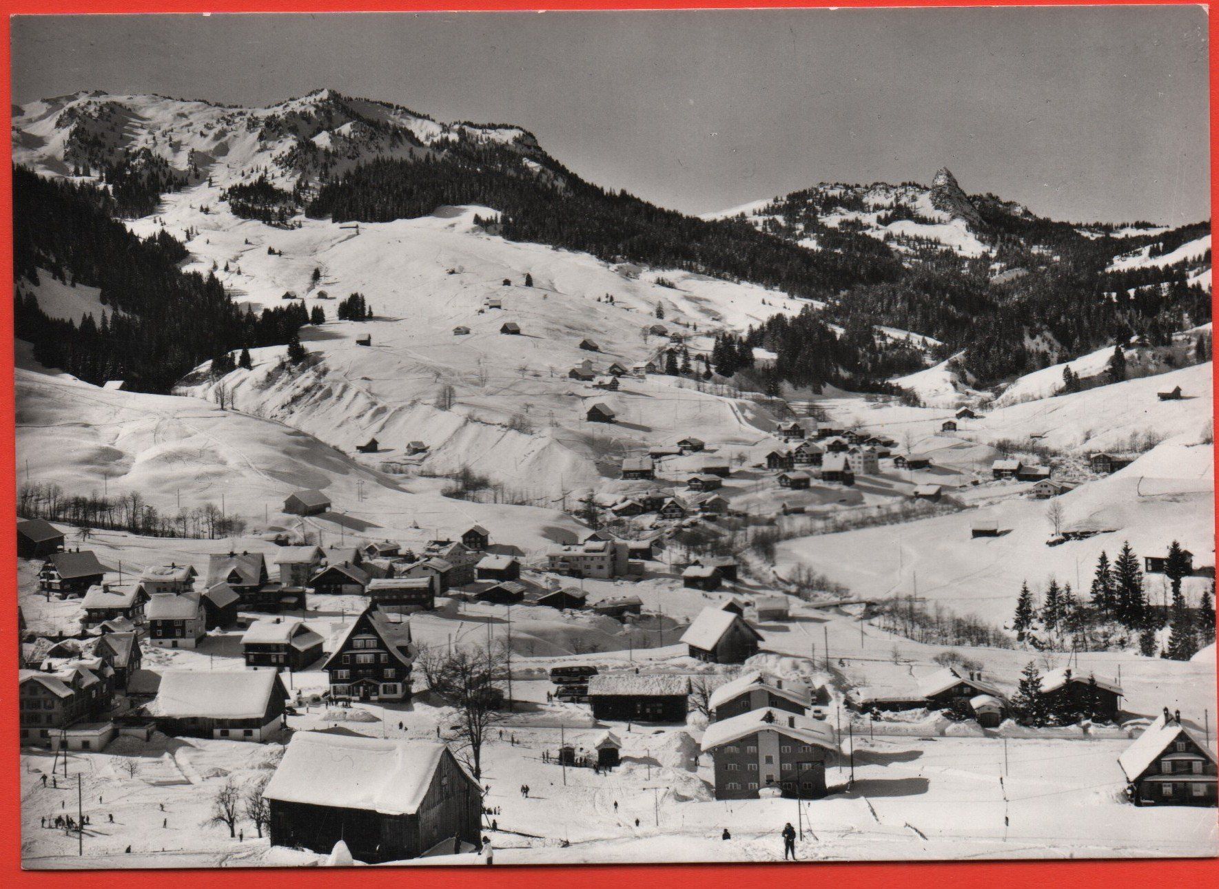 Ansichtskarten: OBERIBERG - Skilift – Neu (gemäss Beschreibung) aus Jona von philajona