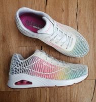 Skechers Schuhe weiss-bunt Gr. 38